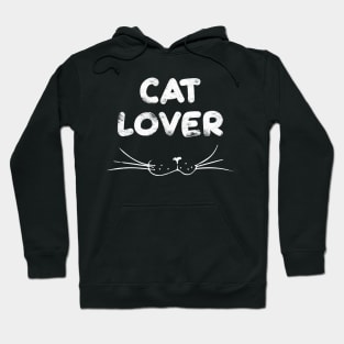 Cat Lover - White Hoodie